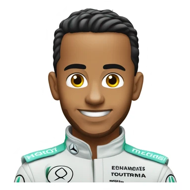 lewis hamilton in mercedes silver arrow sticker
