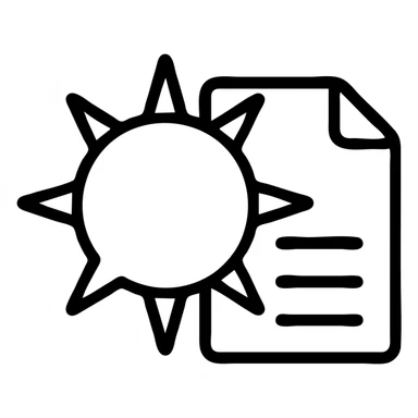 icon for browser extension called WordSpike, macOS style, vivid details, spiked speech bubble and document, polished and professional sticker