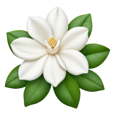 Gardenia blanca sticker