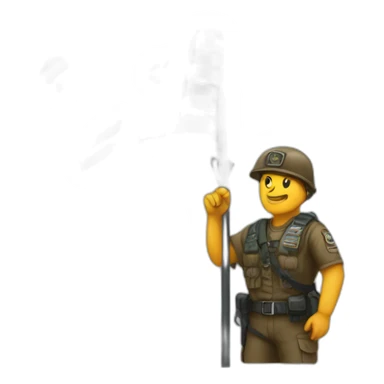 fascit with eagle flag sticker