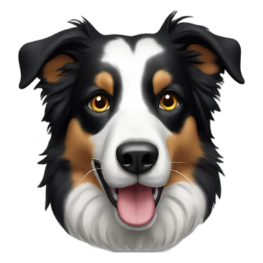 Border-collie-spot sticker
