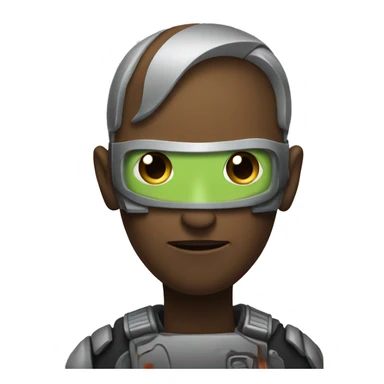 android droid logo mindblown sticker