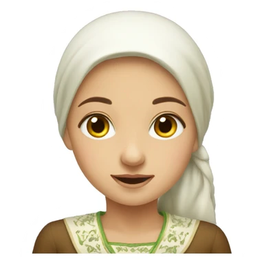 Tatar Girl  sticker
