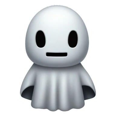 Evil miffy ghost sticker
