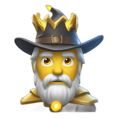 ELECTRICITY WIZARD CLASH ROYAL sticker