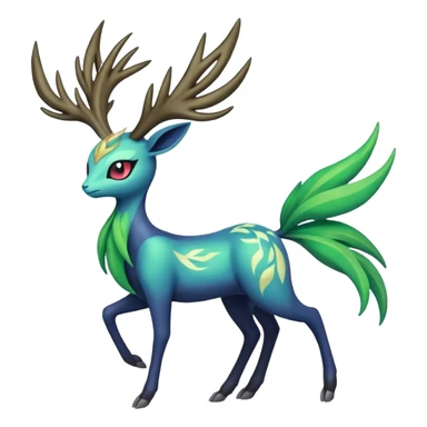 Meloetta-Xerneas-Virizion-Pokémon-Fakémon-creature sticker