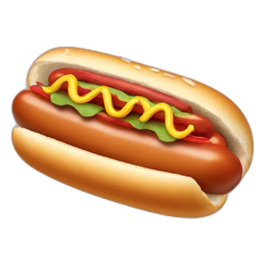 hot dog flushing tongue sticker