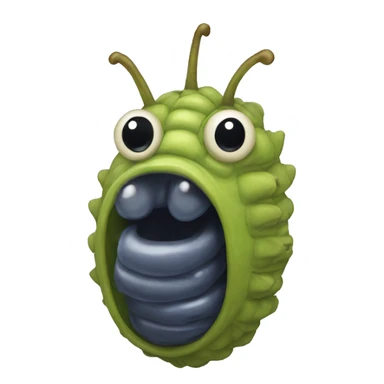 The larva sticker