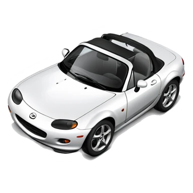 Older model Mazda MX-5 sticker