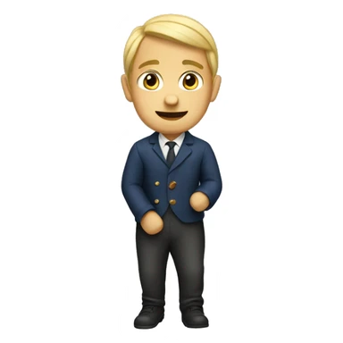 stereotypical french person sticker