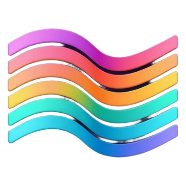 The name 'Kornél' in a modern, colorful gradient font with a dark outline, dynamic, slanted or partial underline, in the style of reference patterns. sticker