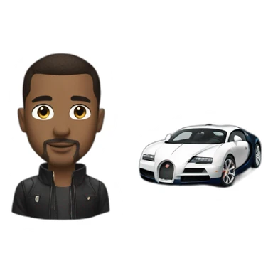 Andrew tate and his bugatti sticker