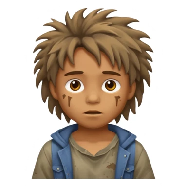 prehistoric child sticker