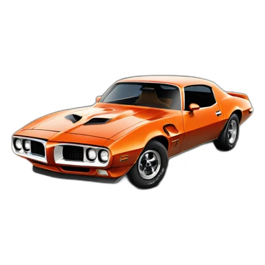 Pontiac Firebird 1969 sticker