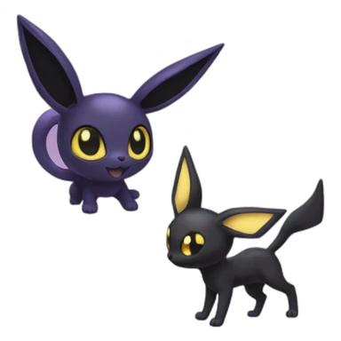 umbreon with espeon sticker