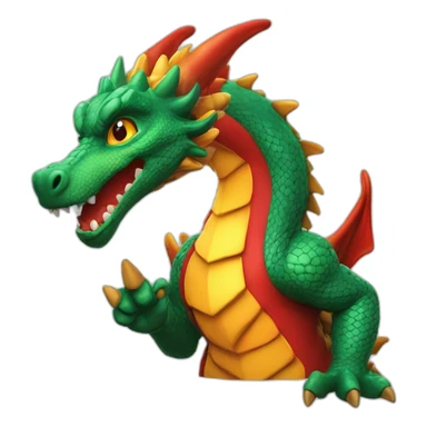 dragon-pokie-rouge-très-grand-flamme-queue sticker