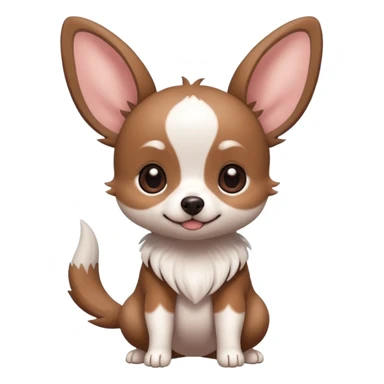 Teddiursa-Minccino-Chihuahua-fusion  sticker