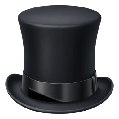 Top Hat: A formal hat often associated with performers, magicians, or formal events.
 sticker