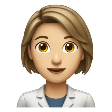 young female archive manager sticker