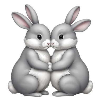 Bunny love  sticker