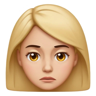 emoji femme vexée  sticker