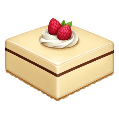 Pastilla de chocolate blanco sticker