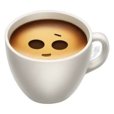 aesthetic cup of coffee sticker