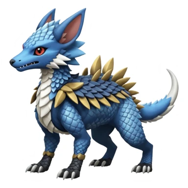  exotic Fakémon-Pokémon-Trico-Protogen-Primagen-Sergal-Nargacuga-Vernid-creature sticker
