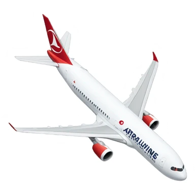 Turkish airlines plane sticker