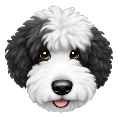 Sheepadoodle sticker
