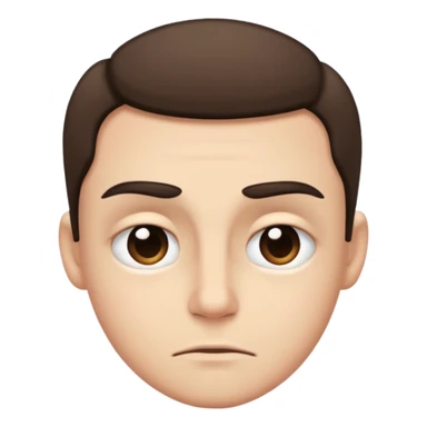 Squint one eye raised one eyes brow sticker