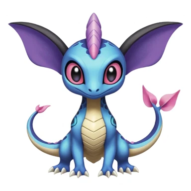 Meloetta-Cresselia-Palkia-Spyro-Toothless-Stitch-Pokémon-Fakémon-creature-hybrid sticker