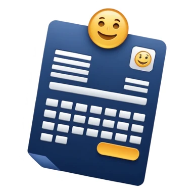 fast invoice generator navy color sticker