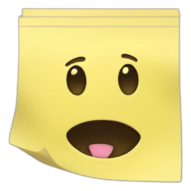 sticky note sticker