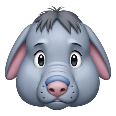 Disney’s eeyore sad sticker