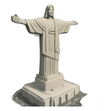 Cristo Redentor sticker