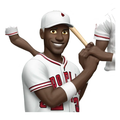 Michael Jordan going pro in Baseball sticker
