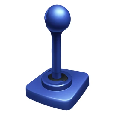 joystick indigo color sticker