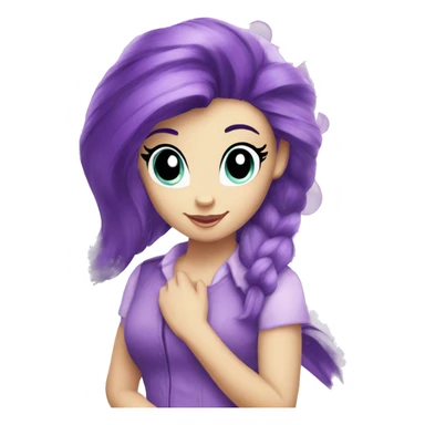 My little pony Rarity sticker