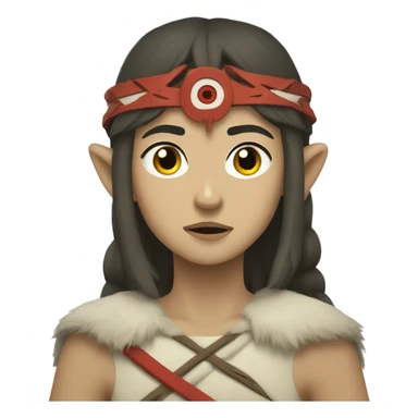 Princess Mononoke sticker