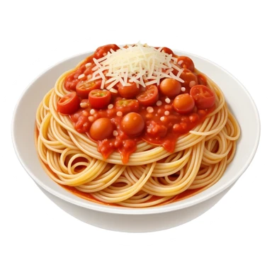 Bowl of spaghetti  sticker
