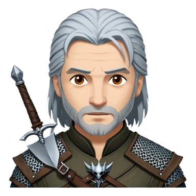 شعار مسلسل the witcher sticker