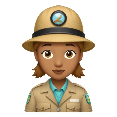 Mod Mor zürafa sticker