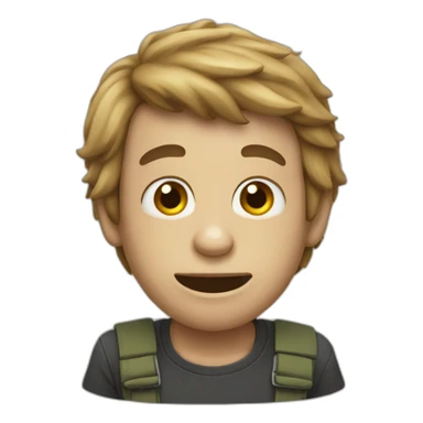 un Singe qui pete sticker