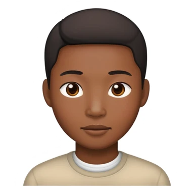 black chinese person sticker