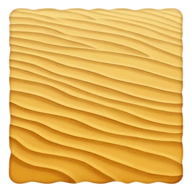 horizontal yellow sand floor sticker
