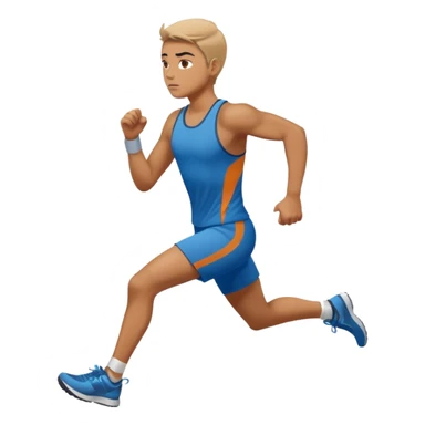 running sticker