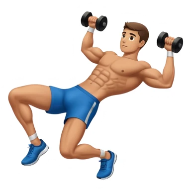 training abdominals sticker
