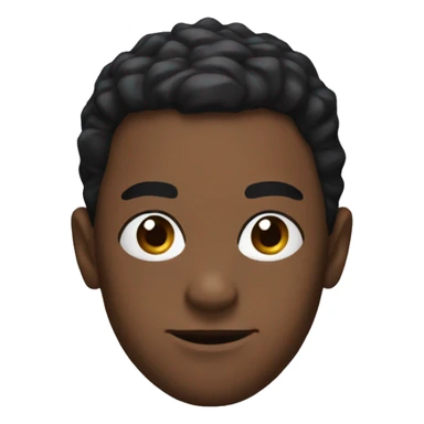 Black spider man head  sticker