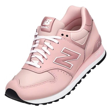 light pink new balance shoes sticker